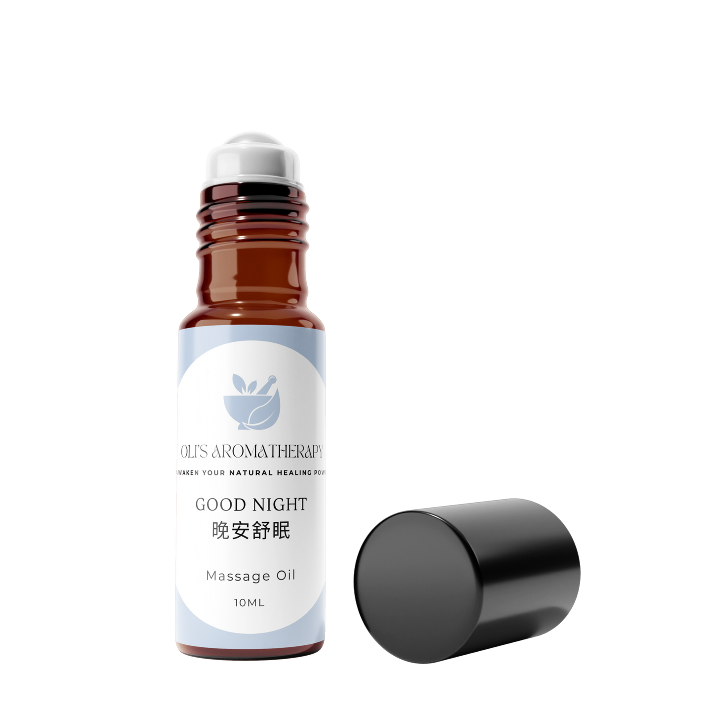 晚安舒眠滾珠油|甜馬鬱蘭 × 依蘭依蘭 × 放鬆身體的香氣按摩